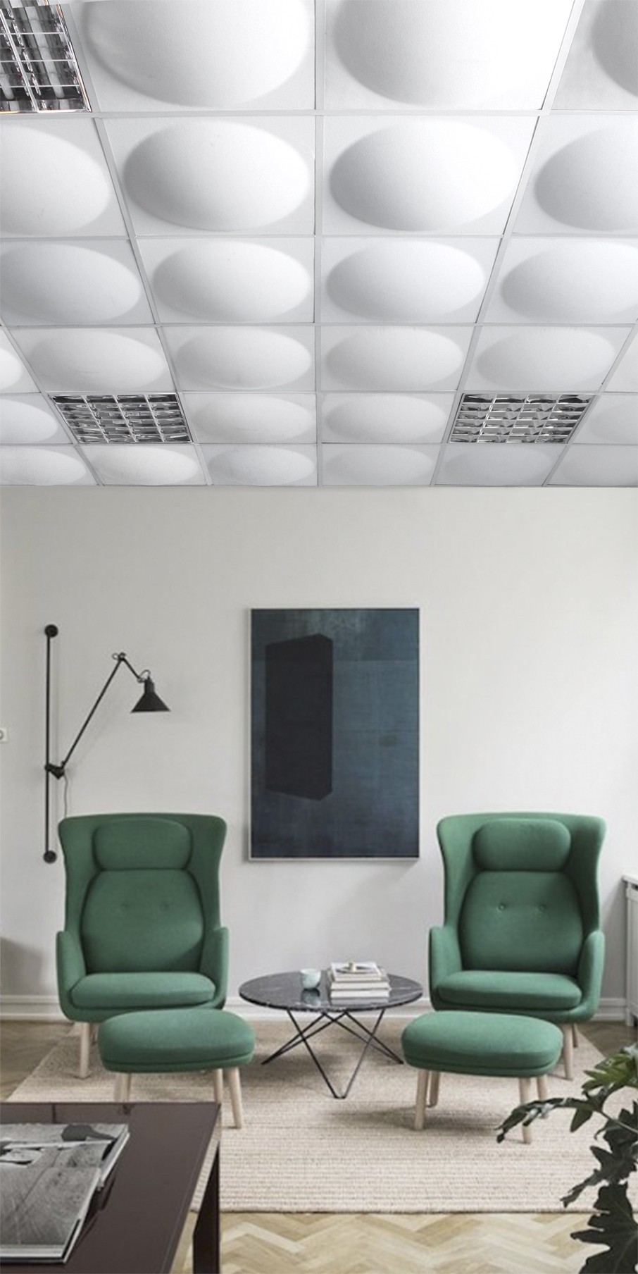 Panneaux acoustiques muraux ou plafond design - labureautheque